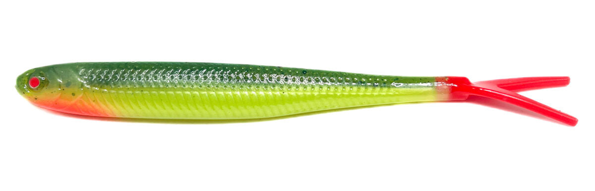 Oshelure ZanderTail 7`` Pelagic - Hot
