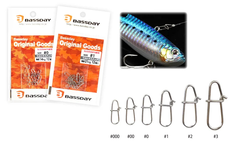 Oshelure Karabīnes Bassday Ultra Snaps -
