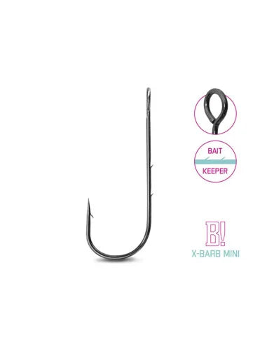 Āķi Delphin B! NEO X-BARB / Cheburashka hook Delphin B! NEO X-BARB / 8pcs